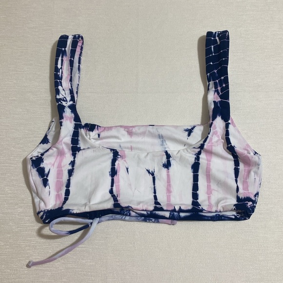 L*SPACE Women's Wilder Top Tie-Dye Bikini Top Size L - Picture 4 of 8